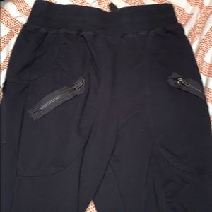 Black sweat pants